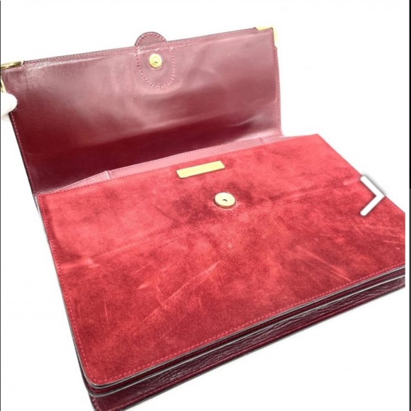 Cartier clutch bag leather suede - Picture 8 of 9